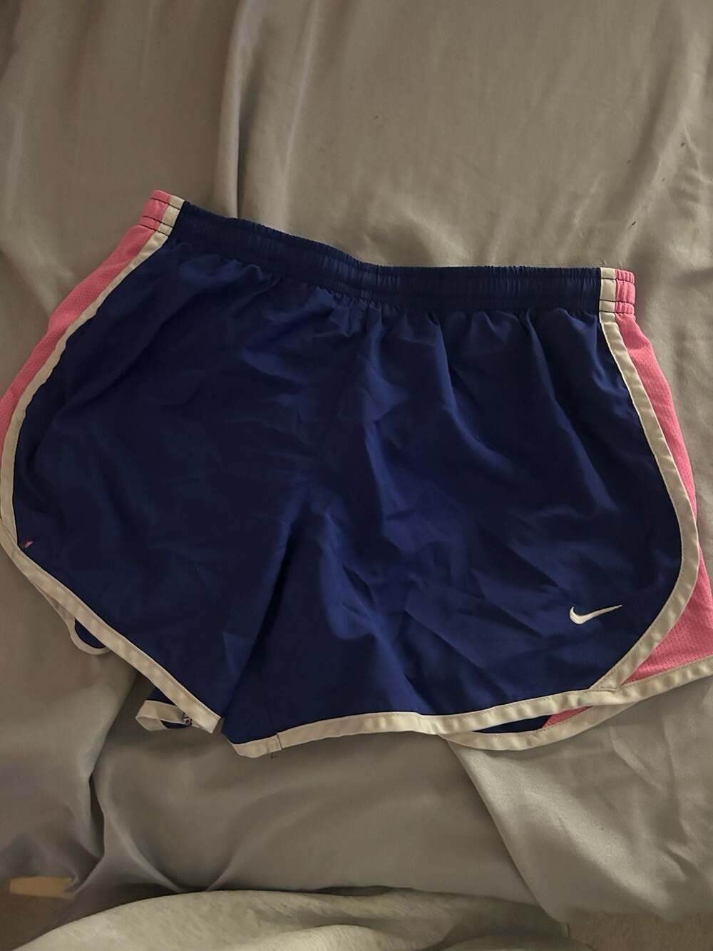 Nike Girls Dri-Fit Tempo Lined Athletic Running Shorts
